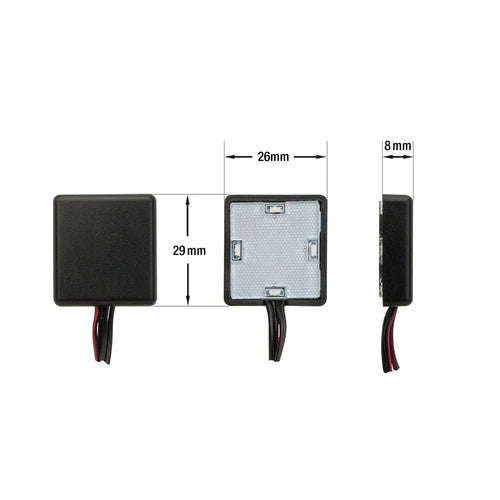 Mirror Touch Switch - On, Off & Dimming