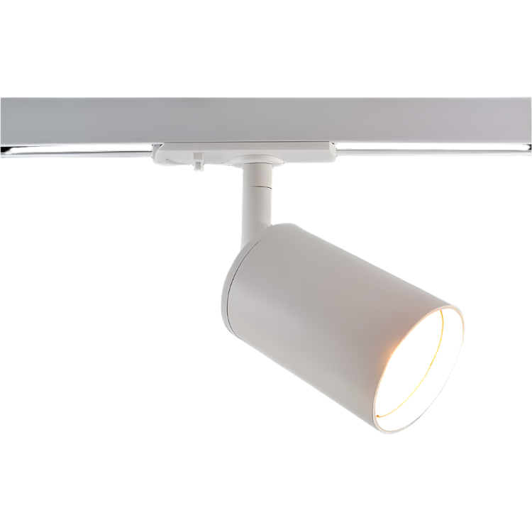 White GU10 Spot Light for 3-Wire Tracks
