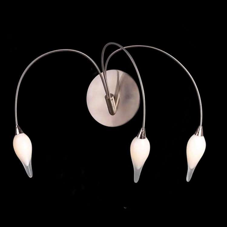 Natalie Satin Chrome Wall Light