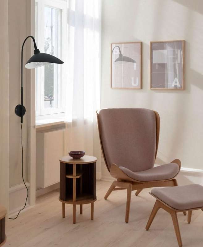 Lotus Corded Wall Light