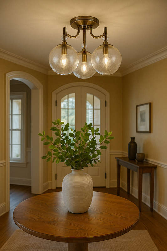 Copperton Antique Bronze Chandelier