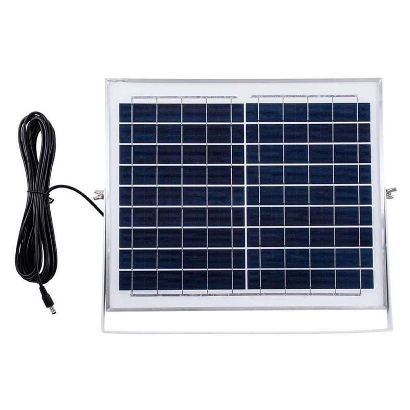 12" Inch Solar & Mains Rechargeable Desk Fan