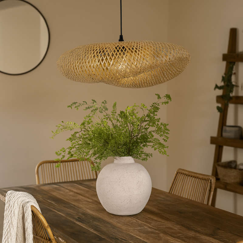 Medium Bamboo Pendant Light