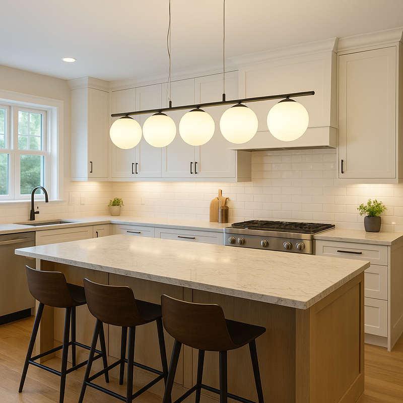 X5 LED Pendant Light Black