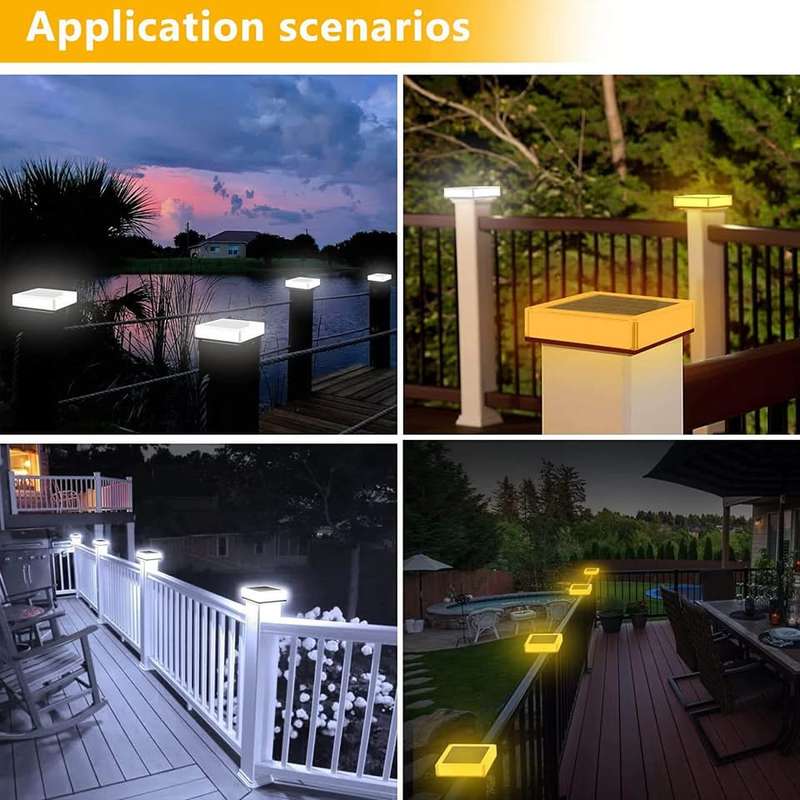 Solar CCT Pillar Top Light