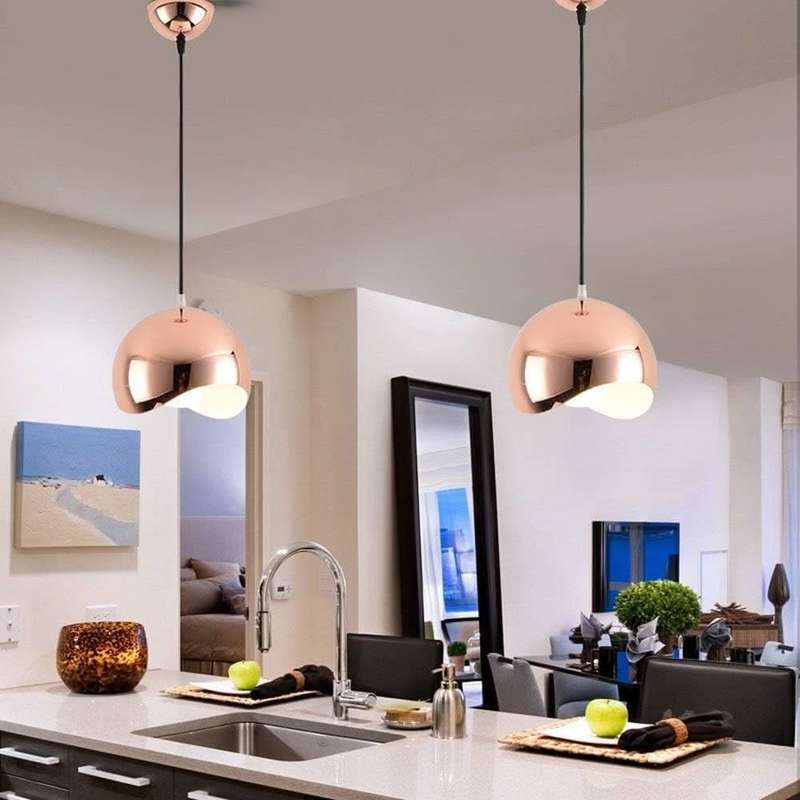 Maria Rose Gold Pendant Light