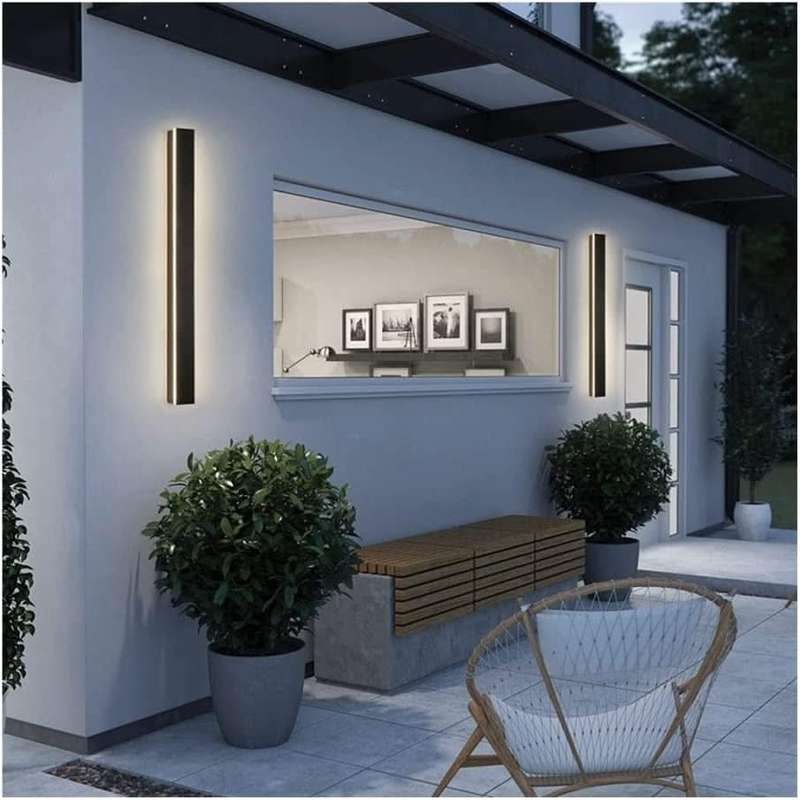 Thuli Indoor or Outdoor Linear Wall Light