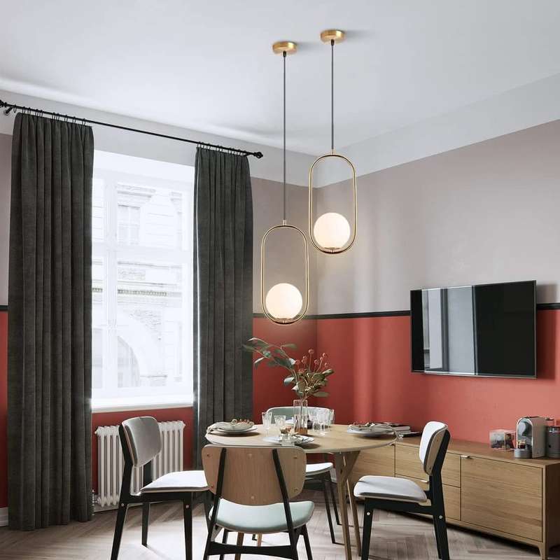 Luna Short G9 Pendant Light