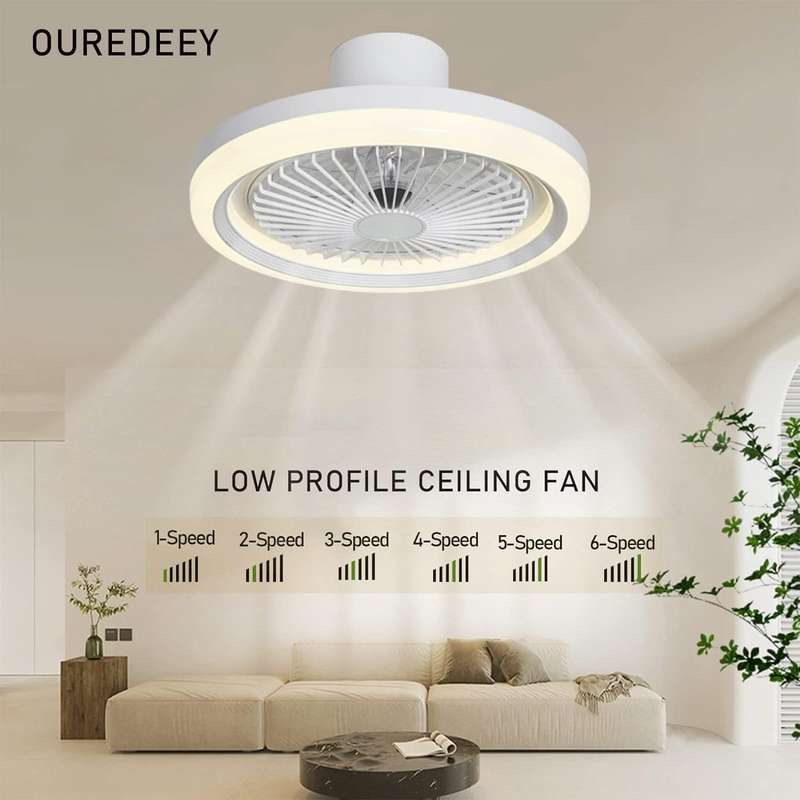 Casey Flush Mount LED Ceiling Fan