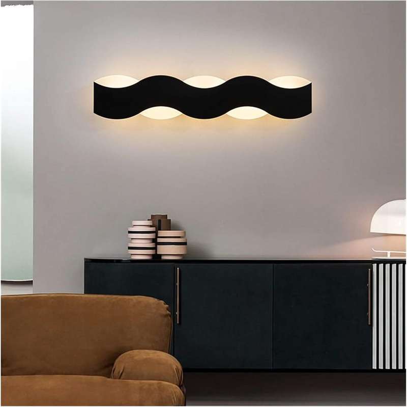 Bali Wave Outdoor Linear Wall Light