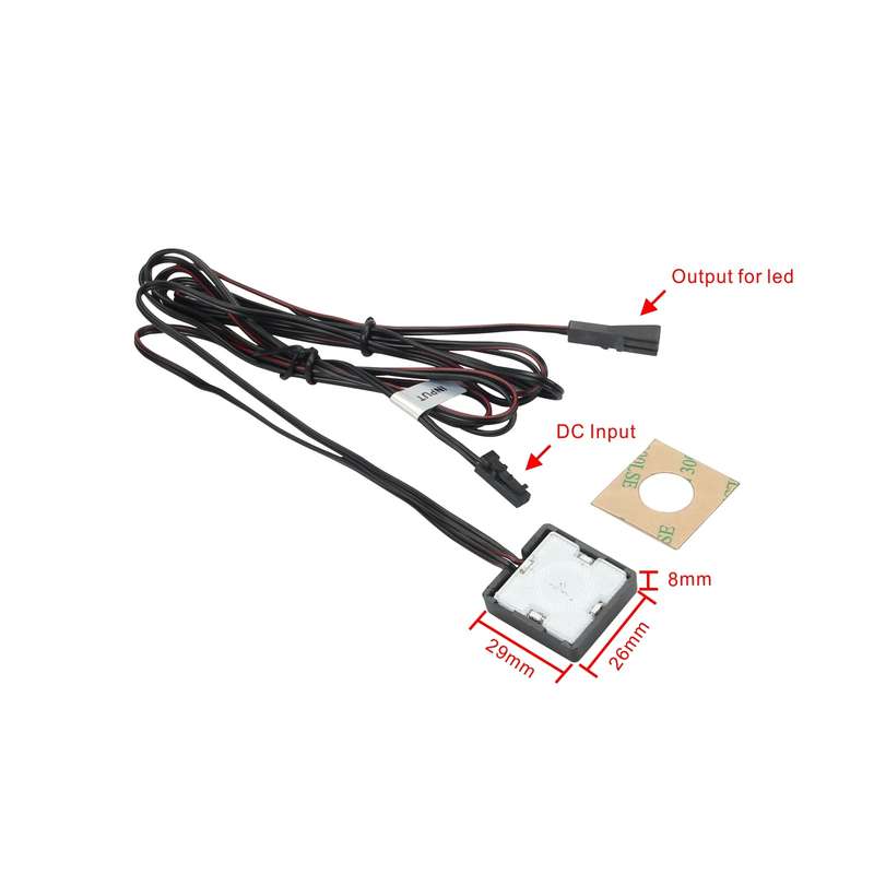 Mirror Touch Switch - On, Off & Dimming