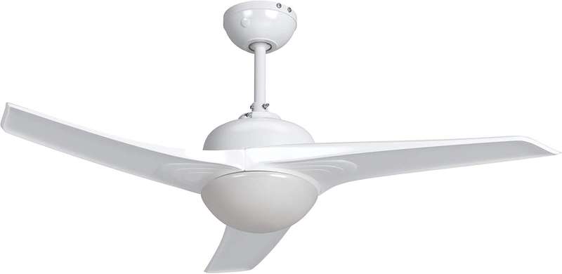 Mach One White Ceiling Fan