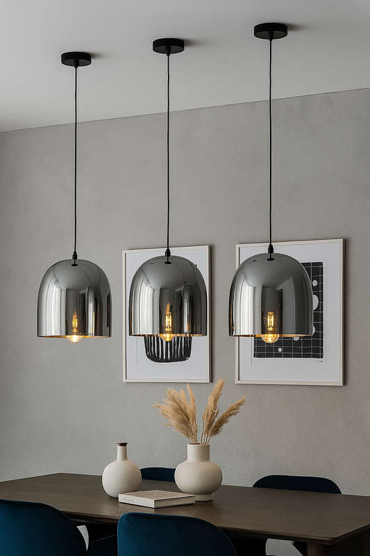 Darnall Dome Pendant Smoke