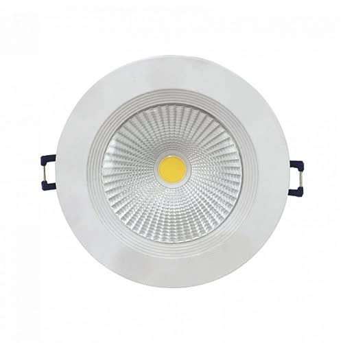 White Aluminium LED Downlight Cool White 4000K