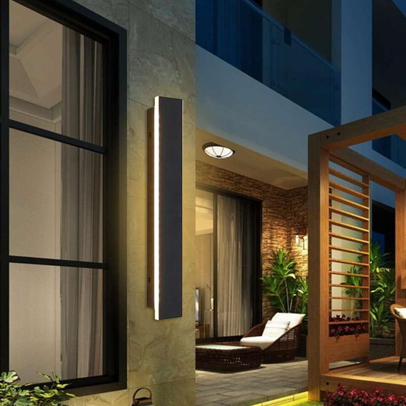 Thuli Indoor or Outdoor Linear Wall Light
