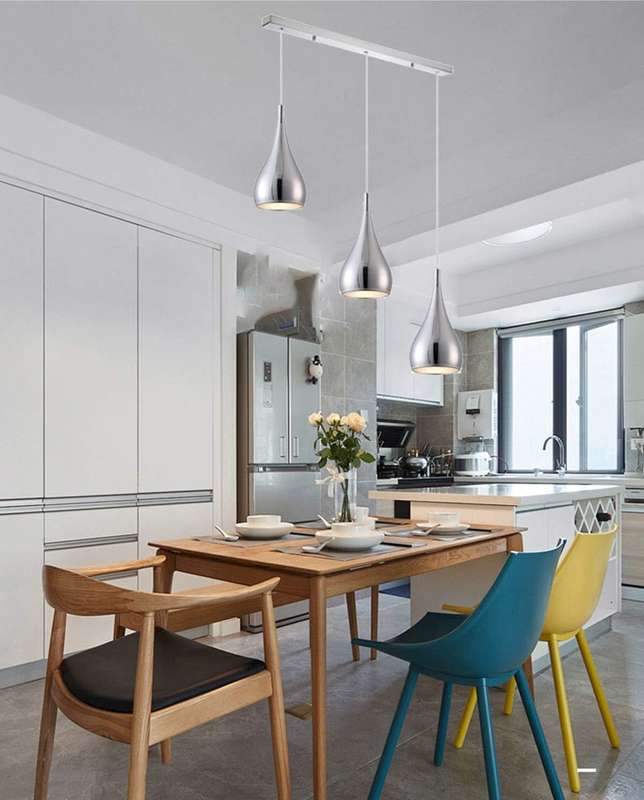 Mirror Mirror 3 Light Island Pendant