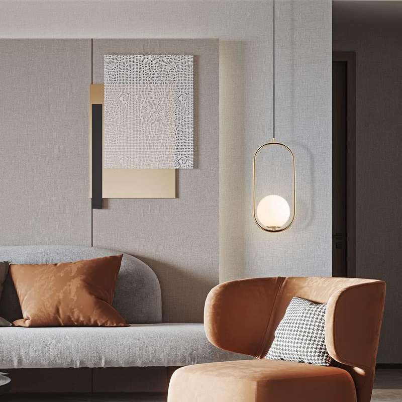 Luna Short G9 Pendant Light