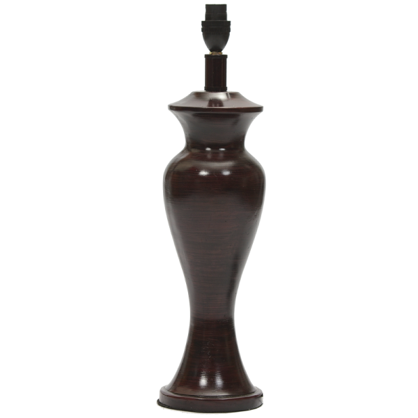 Dark Resin Table Lamp
