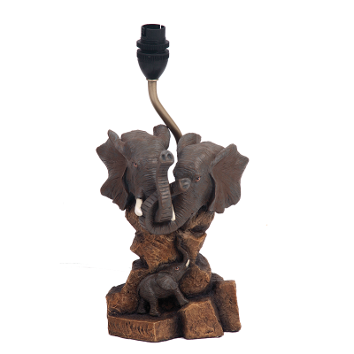 Camila Resin Table Lamp - Elephant Design