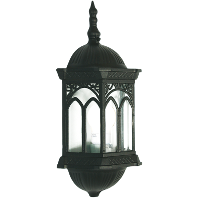 Alexander Black Outdoor Wall Light - Die Cast Aluminium