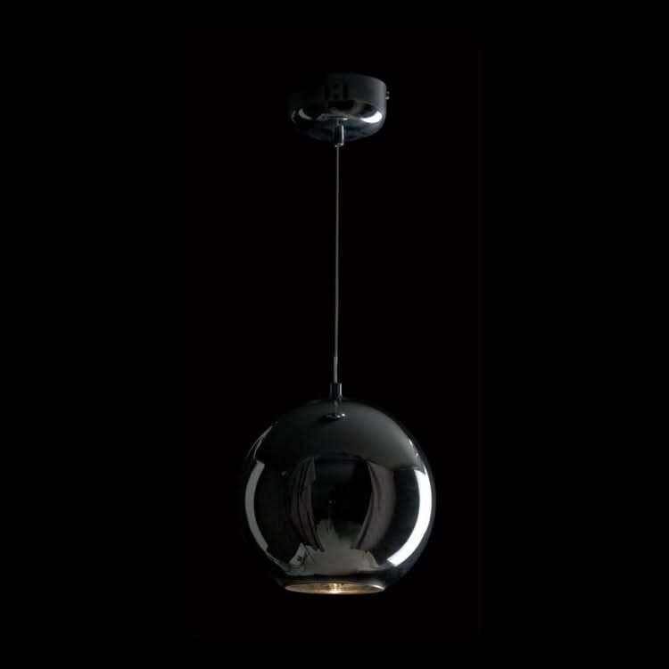 Chrome Glass Pendant Light