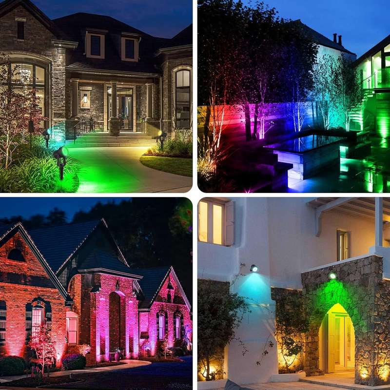 RGB Solar Spike Light Kit IP65