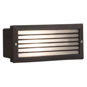 Matt Black Footlight - IP44