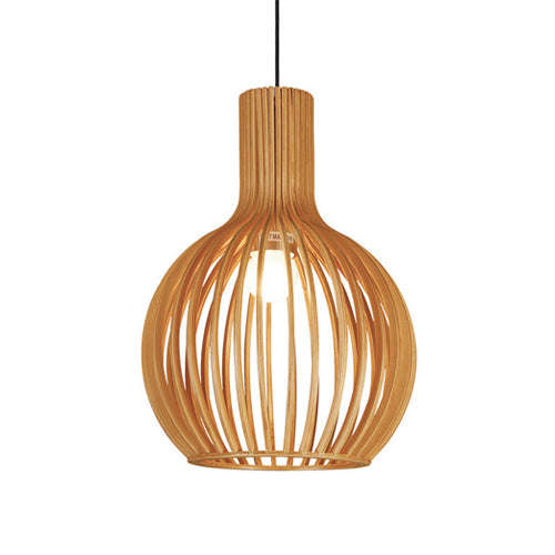 Nube Natural Plywood Pendant Light