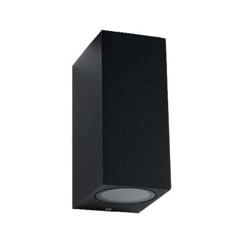 Matt Black Outdoor Wall Light IP44