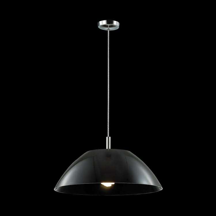 Black Acrylic Pendant Light