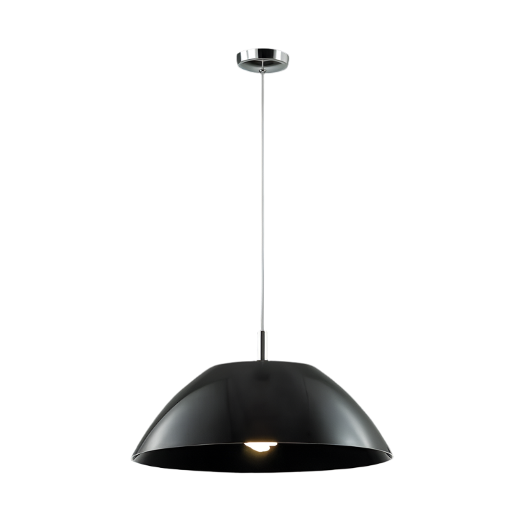 Black Acrylic Pendant Light