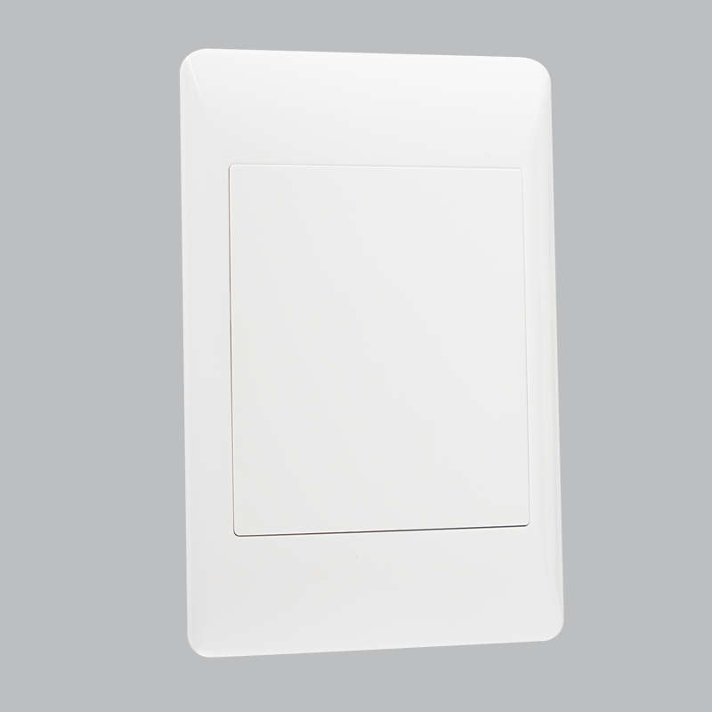 White Indoor Blank Plate Switch Cover