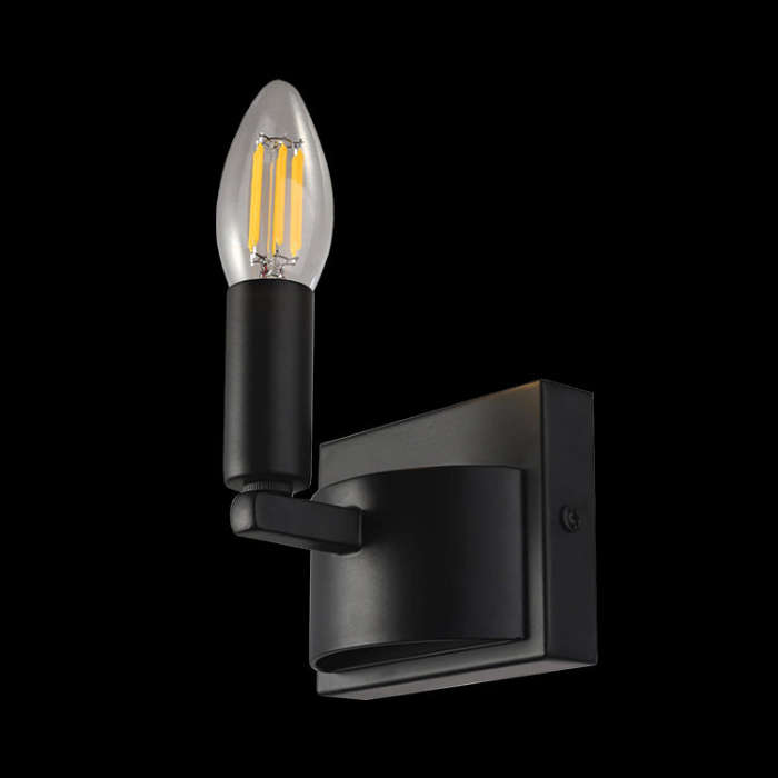 Ranch Black Indoor Wall Light IP20