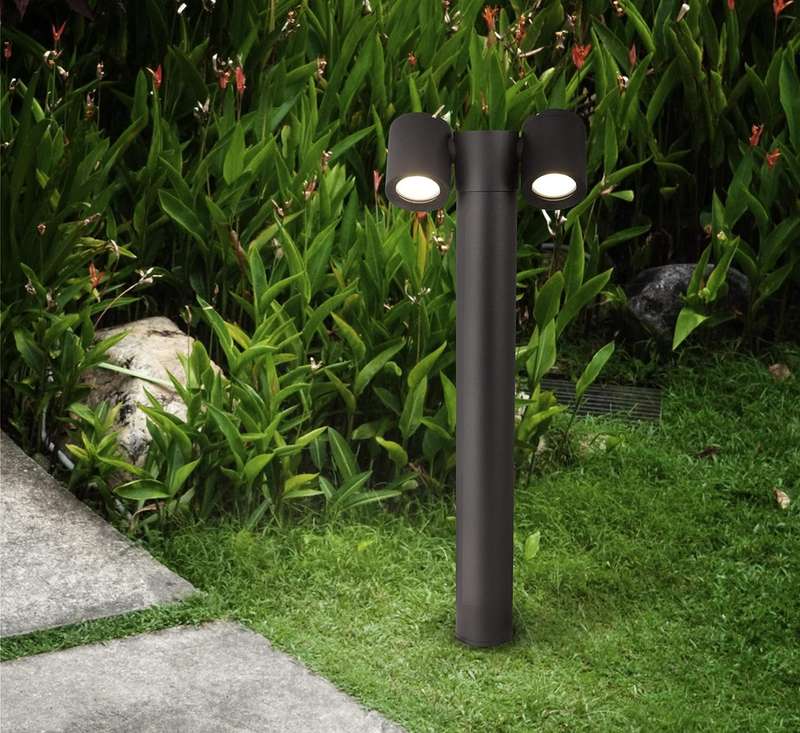 Double Adjustable GU10 Bollard