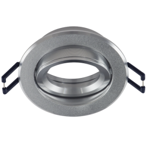 Tilt Bevelled Edge Downlighter Aluminium