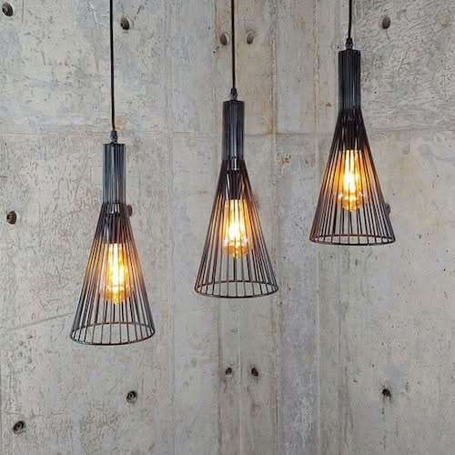 Pringle Black Pendant Light