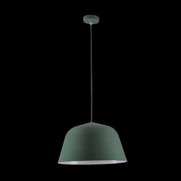 Cupcake Teal Pendant Light - Retro-Industrial Design
