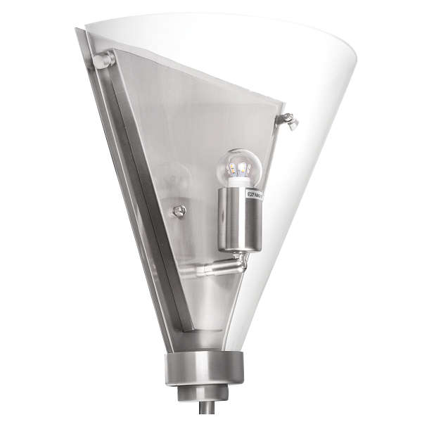 Cone Clear Indoor Wall Light