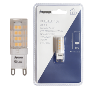 LED G9 - 3W - 2700K Warm White