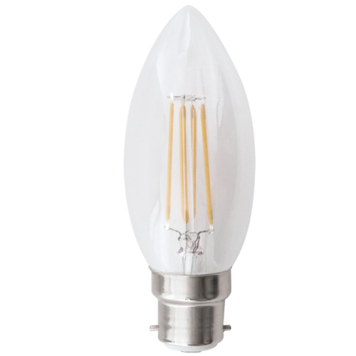 LED Candle - Dimmable 4.5W Filament
