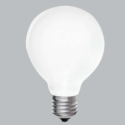 8W LED G80 Maxi Globe E27 Dimmable