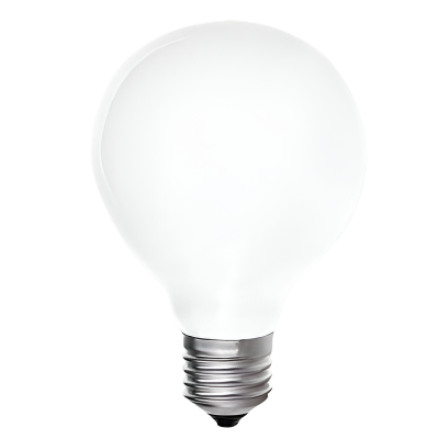 8W LED G80 Maxi Globe E27 Dimmable