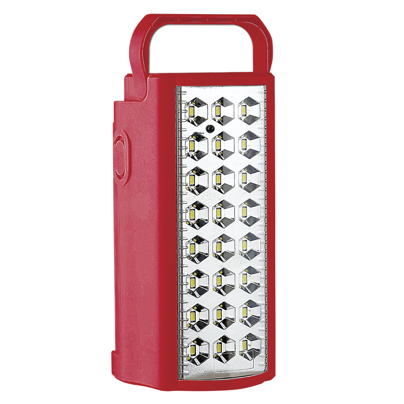 Red 12W Rechargeable LED Lantern