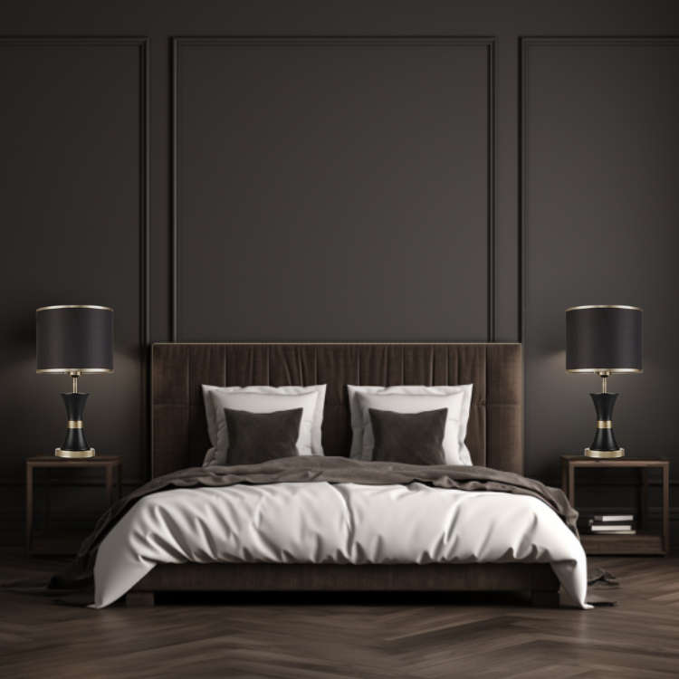 Efron Black and Gold Table Lamp
