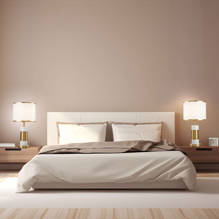 Dawn White and Gold Table Lamp