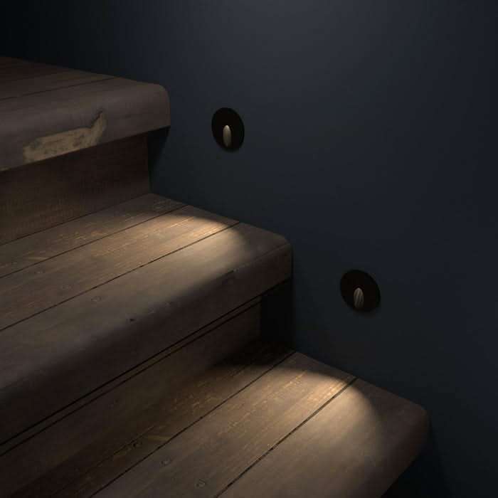 3W LED Round Recessed LED Step Light