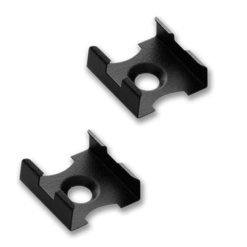 LED Extrusion - Black A6 Profile Mounting Clips