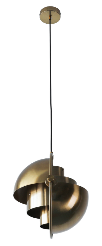 Jupiter Mult-Way Antique Brass Pendant