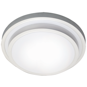Stepped Aluminium LED Ceiling Fitting