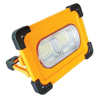 LED Work Light - Solar Rechargeable Portable Light